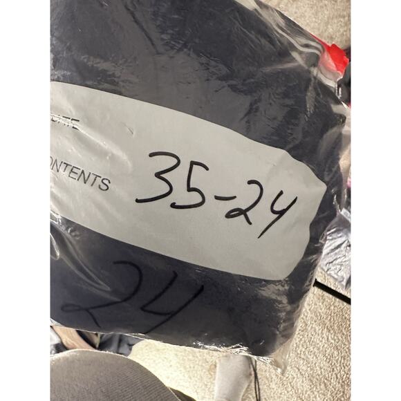 Torrid Plus Size 3X Women V-neck Harper Shirt Blouse Navy Blue Semi Sheer 35-24 - Picture 9 of 9